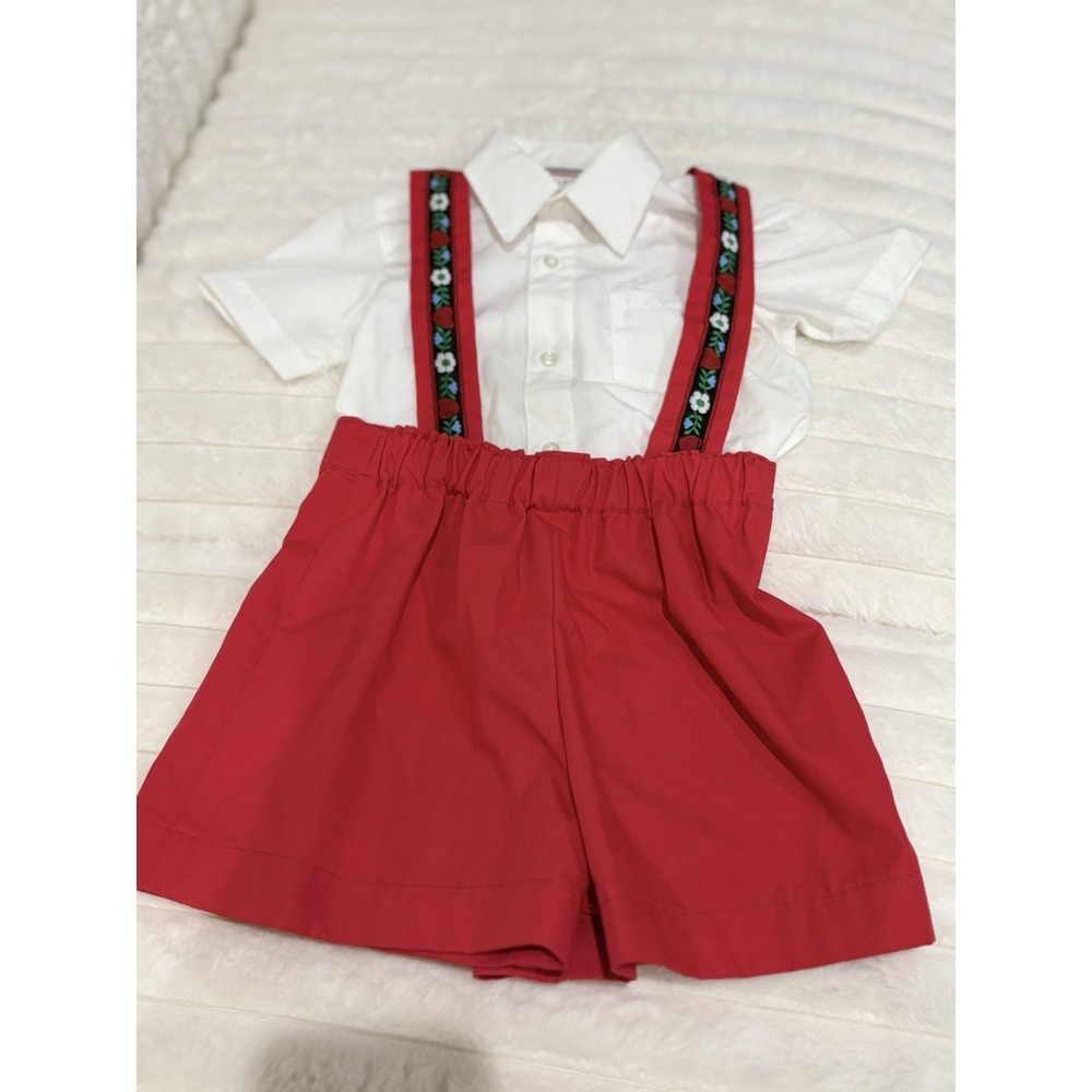 French Toast 3T Toddler Oktoberfest Outfit Bavarian German  Set